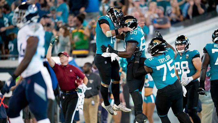 Jaguars tune out the noise, get first win of season with 20-7 victory over Titans Jaguars tune out the noise, get first win of season with 20-7 victory over Titans