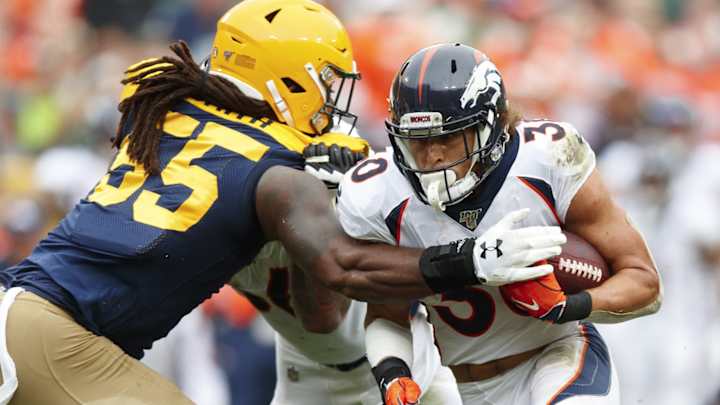 Broncos' RB Phillip Lindsay makes some history in loss to Packers