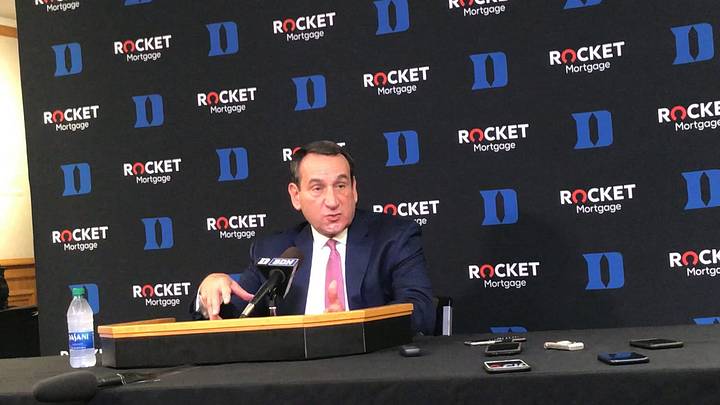 Coach K on Tre Jones: I want him to produce scores Coach K on Tre Jones: I want him to produce scores