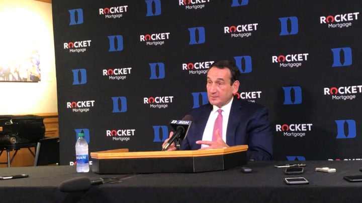 Coach K on coaching his grandson Coach K on coaching his grandson
