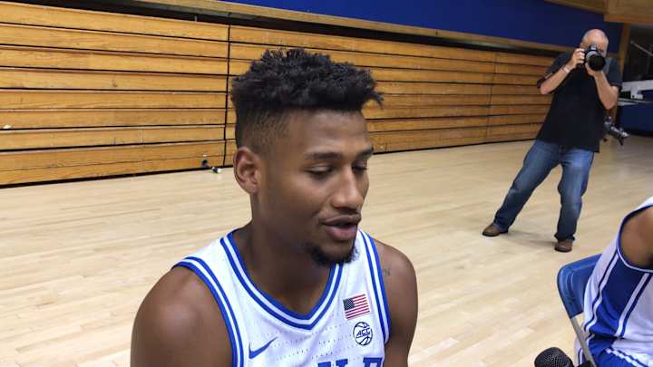 Javin DeLaurier on testing NBA waters: "Brutally honest ... You hear everything face-to-face"