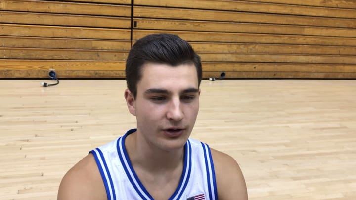 Playing for Grandpa: Duke walk-on Michael Savarino