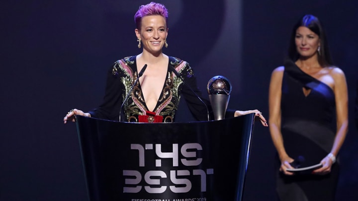 Rapinoe Among 4 USWNT Stars on Women's Ballon D'Or Shortlist