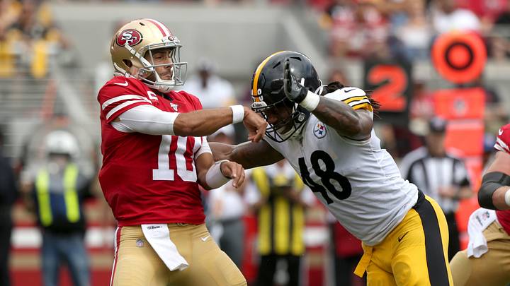 Jimmy Garoppolo’s endurance of hits gives credence to his toughness Jimmy Garoppolo’s endurance of hits gives credence to his toughness