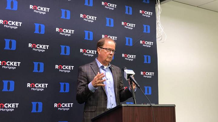 David Cutcliffe on wathing Daniel Jones on Sunday: "You have never heard such ruckus" David Cutcliffe on wathing Daniel Jones on Sunday: "You have never heard such ruckus"