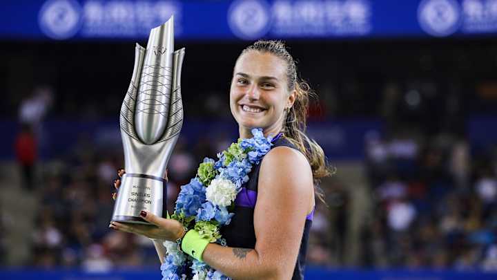 Sabalenka Beats Riske, Repeats as Wuhan Champion