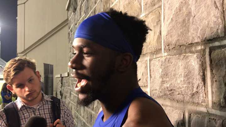 Brandon Hill: "I love seeing our guys make plays"