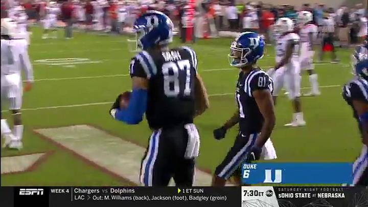 Key play breakdown: Duke utterly baffles the Hokies defense on its first touchdown Key play breakdown: Duke utterly baffles the Hokies defense on its first touchdown