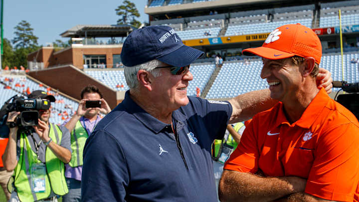Mack Brown Monday Press Conference: building on the Clemson performance, grief from his grandson and finding consistency Mack Brown Monday Press Conference: building on the Clemson performance, grief from his grandson and finding consistency