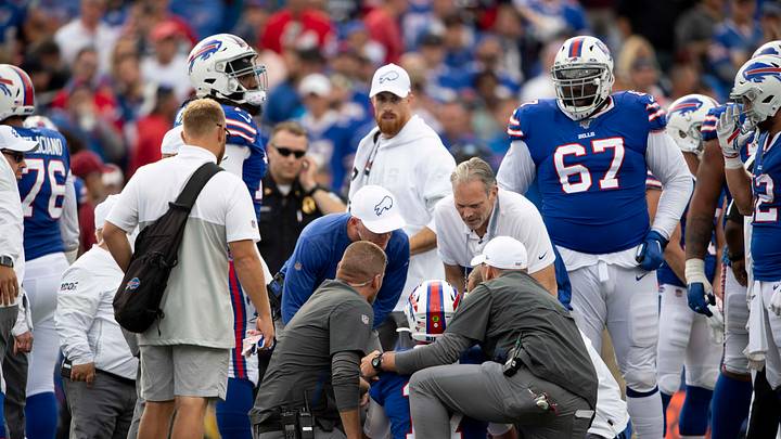 Jonathan Jones says injuring Josh Allen wasn't his intention, plans on checking in with Bills QB Jonathan Jones says injuring Josh Allen wasn't his intention, plans on checking in with Bills QB