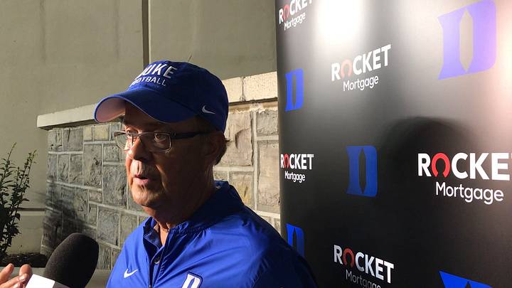David Cutcliffe: I don't want Quentin Harris to run as much as he is right now David Cutcliffe: I don't want Quentin Harris to run as much as he is right now
