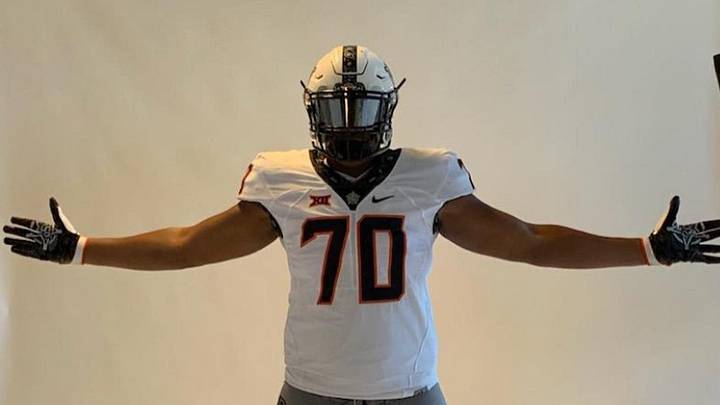 Oklahoma State picks up commitment from 2022 offensive lineman Oklahoma State picks up commitment from 2022 offensive lineman