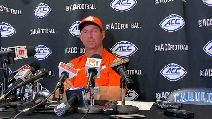 Swinney: Thankful to Teach Off a Win, Rather Than a Loss Swinney: Thankful to Teach Off a Win, Rather Than a Loss