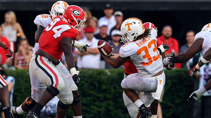 Georgia Football: Tennessee week, pump the breaks on a blowout in Knoxville. Georgia Football: Tennessee week, pump the breaks on a blowout in Knoxville.