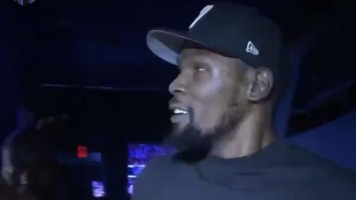 Kevin Durant celebrates 31st birthday with Kyrie Irving at Dave & Busters
