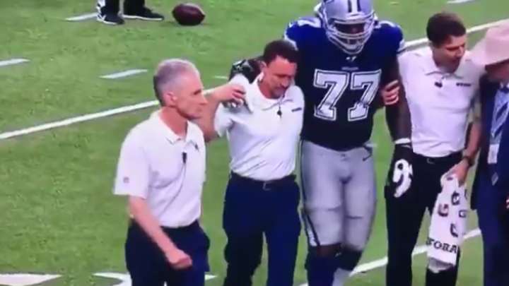 Cowboys lose at Saints - and may lose Tyron Smith to ankle injury