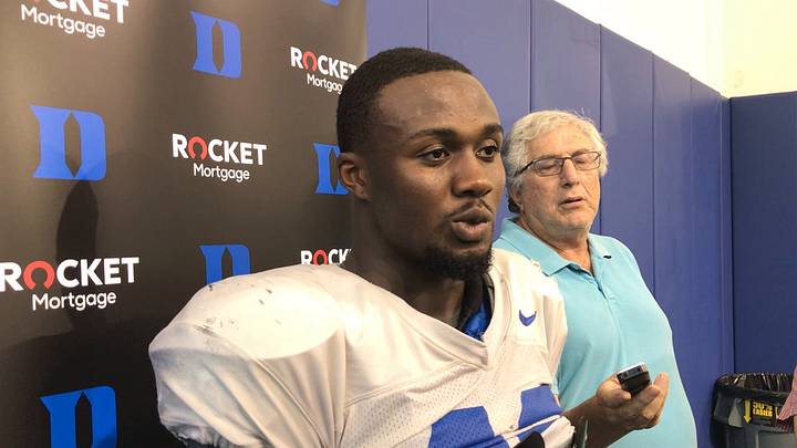 Koby Quansah on playing with a broken thumb: "To me, this was nothing" Koby Quansah on playing with a broken thumb: "To me, this was nothing"