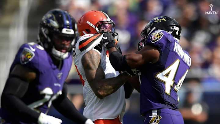Ravens: Marlon Humphrey definitely didn't choke Odell Beckham, posts close up video that looks maybe he did