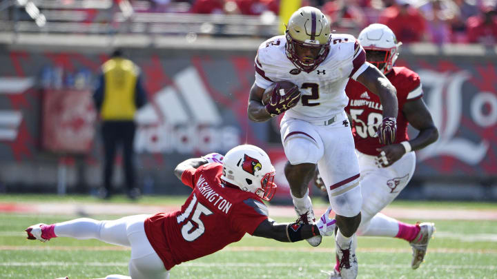 AJ Dillon Returns To The Site Of Career Day When Boston College Faces Louisville AJ Dillon Returns To The Site Of Career Day When Boston College Faces Louisville