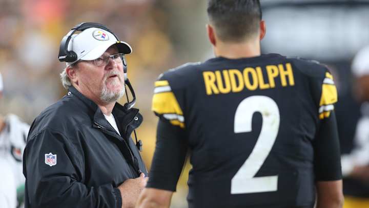 Mason Rudolph says Steelers' offense, and his relationship with Randy Fichtner, improves each week