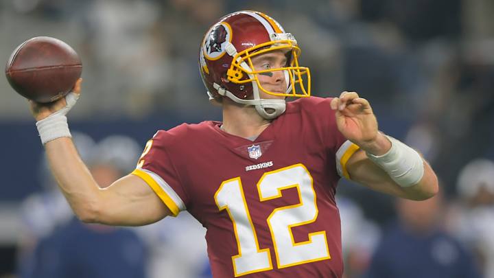 Colt McCoy Named Redskins’ Starting QB vs. Patriots Colt McCoy Named Redskins’ Starting QB vs. Patriots