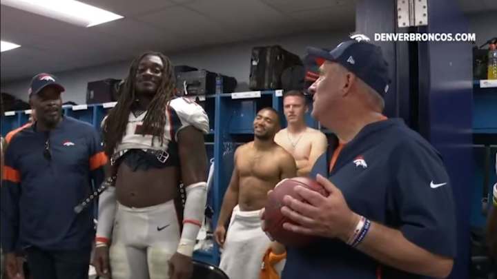 Fangio Gives His Game Ball From First Career Win To Broncos LB Alexander Johnson