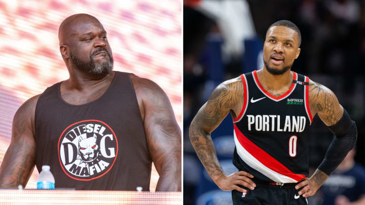 Shaq Escalates Damian Lillard Rap Beef With Second Diss Track