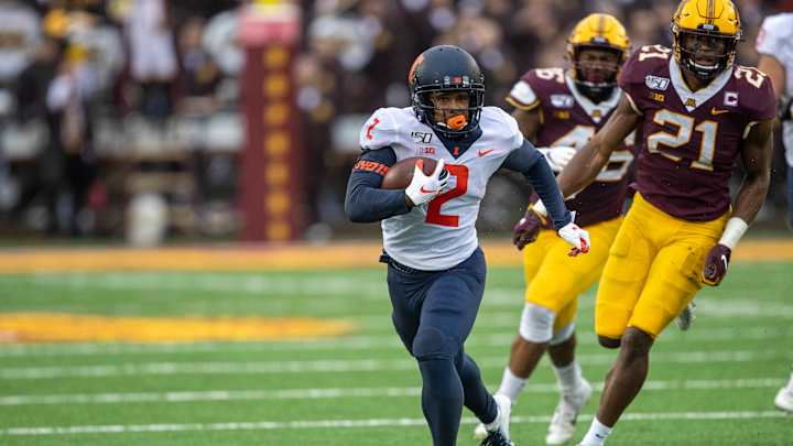 VIDEO: Illinois RB Reggie Corbin talks about upcoming Michigan matchup
