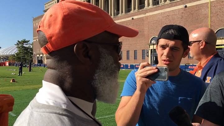 VIDEO: Illini coach Lovie Smith post-practice (Oct. 8, 2019)