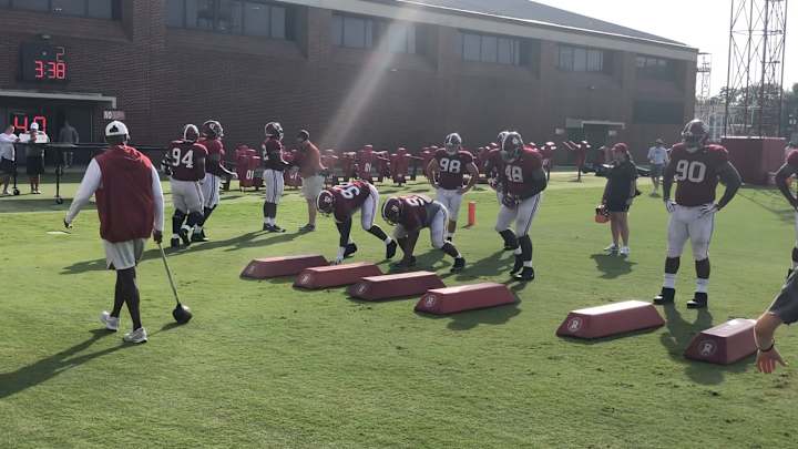 Practice/injury report: Alabama likely to have a couple of lineup changes