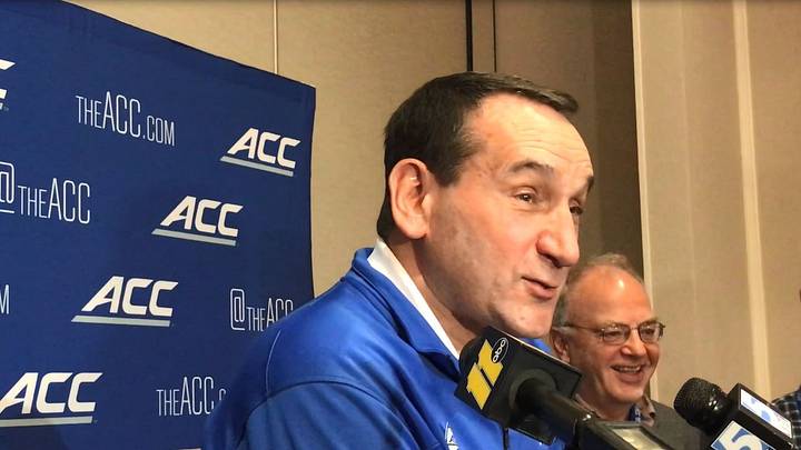 Coach K didn't consider adding grad transfers to Duke Coach K didn't consider adding grad transfers to Duke