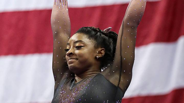 Simone Biles Claims 5th All-Around Title at Gymnastics World Championships Simone Biles Claims 5th All-Around Title at Gymnastics World Championships