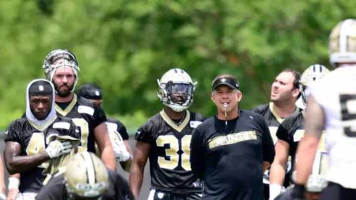 MANO A MANO: Saints' 1st Practice in Full Pads Tomorrow Will Separate the Men From the Boys