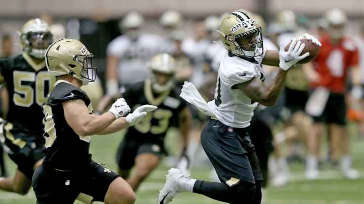 FASTER THAN LIGHTNING: Undrafted Saints WR (and Former LSU Track Star) Cyril Grayson's Elite Speed Keeps "Turning Heads"