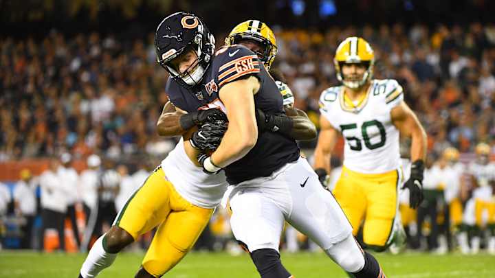 Bears looking for more production from tight end group