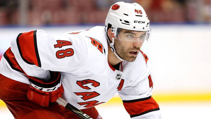 Hurricanes' Jordan Martinook Expected to Miss 6-8 Weeks With Core Injury Hurricanes' Jordan Martinook Expected to Miss 6-8 Weeks With Core Injury