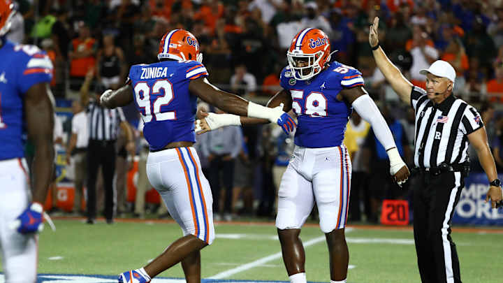 Gators Defensive Ends Greenard, Zuniga Will Be "Game-Time Decisions" vs. South Carolina Gators Defensive Ends Greenard, Zuniga Will Be "Game-Time Decisions" vs. South Carolina