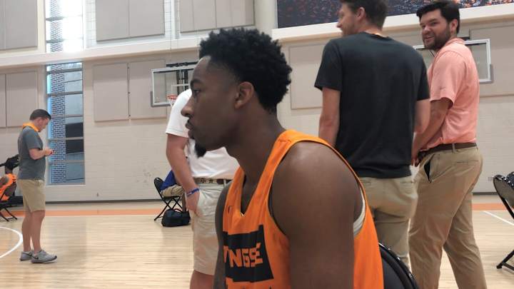 VIDEO: Tennessee guard Jordan Bowden at media day