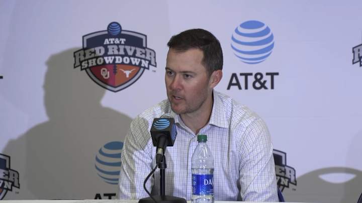 Video: Coach Riley And Team OU-Texas Post-Game Interview