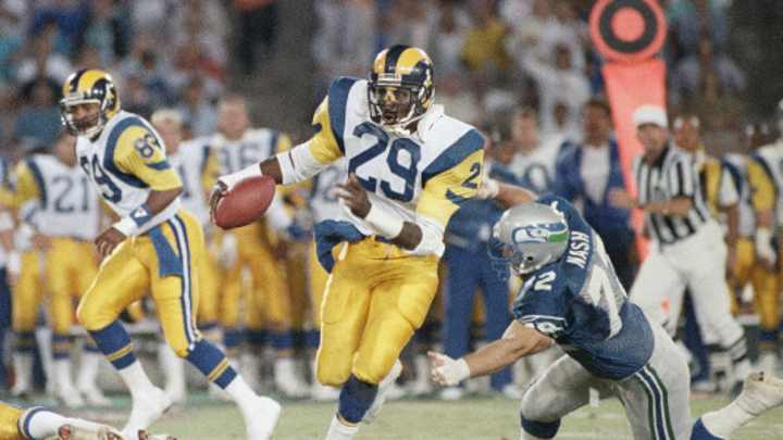 Eric Dickerson with an update at halftime