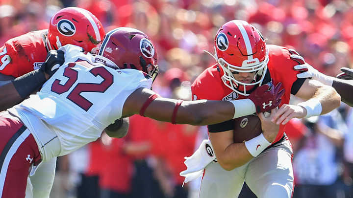 Georgia Falls in Latest AP Poll