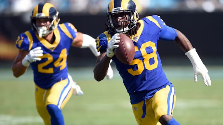 Rams struck gold - fumble by Garoppolo and the Rams recover