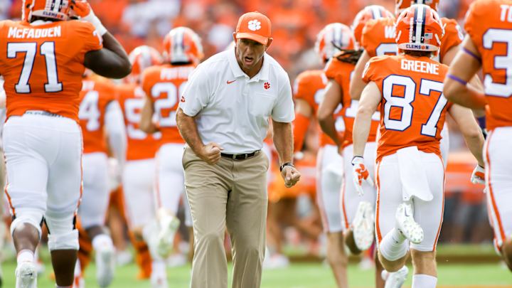 Dabo Swinney Can't Be a Christian and Yell at His Players