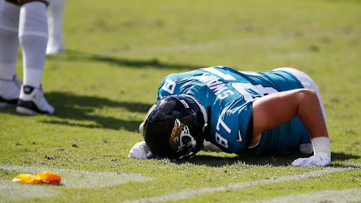 'It’s a bang-bang league and sometimes those hits do happen and we don’t like them': Demario Davis on hit that Concussed Geoff Swaim 'It’s a bang-bang league and sometimes those hits do happen and we don’t like them': Demario Davis on hit that Concussed Geoff Swaim