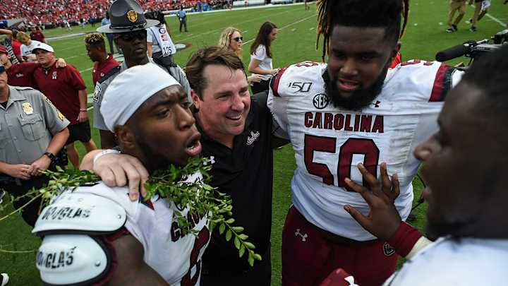 South Carolina AD Apologizes for Players Destroying Georgia's Hedges South Carolina AD Apologizes for Players Destroying Georgia's Hedges