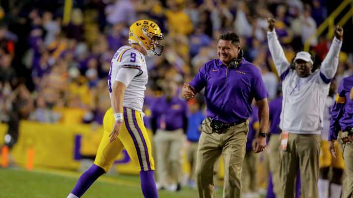 Ed Orgeron Previews Mississippi State, Talks Terrace Marshall Injury and being No. 2 in the Country