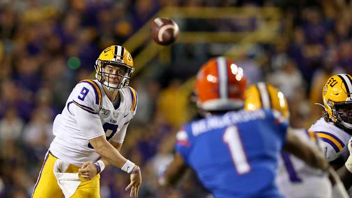 Joe Burrow Remains Second in Heisman Odds Race Following LSU's win over Florida