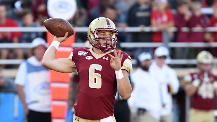 Boston College Leads NC State 24-3 at Half With Big Day on Ground Boston College Leads NC State 24-3 at Half With Big Day on Ground