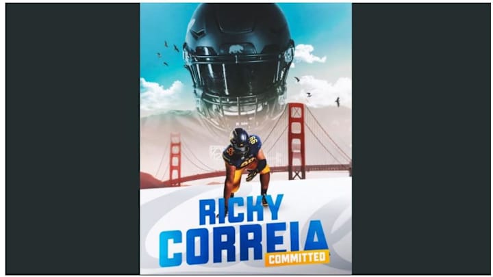 Cal Football: 300-Plus-Pound Defensive Lineman Ricky Correia Commits to Cal