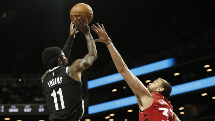 Nets drop preseason finale 123-107 to Raptors as Kyrie Irving drops 19 in Barclays debut